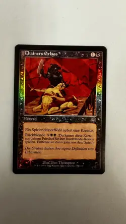 FOIL GERMAN Chainer's Edict *Torment* MTG Magic the Gathering - Image 1