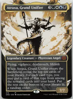 Atraxa, Grand Unifier (Showcase) Phyrexia: All Will Be One 316 NM M - Image 1