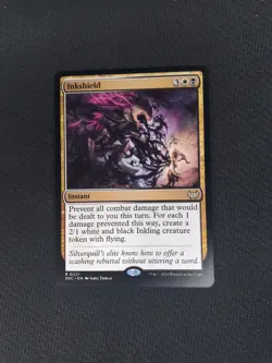 MTG ~ Inkshield ~ Duskmourn: House of Horror: Commander ~ Near Mint ~ Rare - Image 1