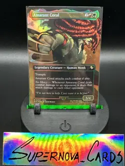 Amarant Coral (Borderless) Commander: Final Fantasy Foil #457 Rare - Image 1