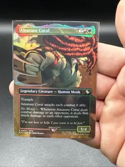 Amarant Coral (Borderless) Commander: Final Fantasy Foil #457 Rare - Image 2