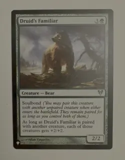 Druid's Familiar 175/244 U The List Reprints MTG - Image 1