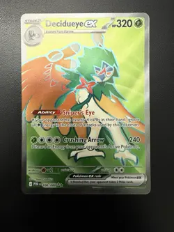 Pokemon 2026 Perfect Order Decidueye EX #100/088 Ultra Rare NM - Image 1