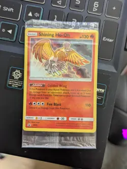 Shining Ho-Oh Pokemon Sun & Moon Promo #SM70 Sealed - Image 1