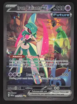 Iron Valiant ex 249/182 Pokemon TCG Paradox Rift NM - Image 1
