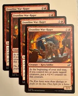 Frontline War-Rager x4 4x Edge of Eternities Playset MTG - Image 1