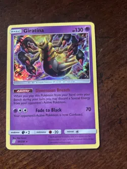 Pokemon Giratina TCG Unified Minds #86/236 Holo & Reverse Holo 2019 - Image 2