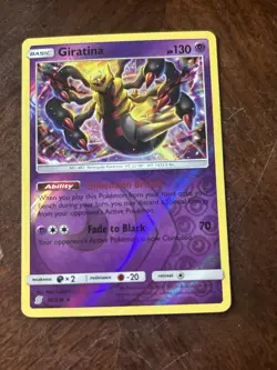 Pokemon Giratina TCG Unified Minds #86/236 Holo & Reverse Holo 2019 - Image 4