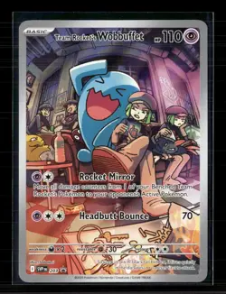 Pokemon 2025 Scarlet & Violet Promo Team Rocket's Wobbuffet #SVP EN 203 - Image 1