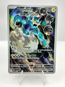 Pokemon Thundurus 209 Scarlet & Violet Promo English NM - Image 1