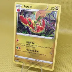 Pokemon Flapple SWSH189 Promo Holo Stage 1 SWSH Sword & Shield HP 80 - Image 1