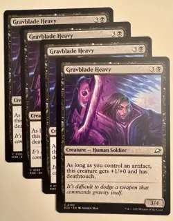 Gravblade Heavy x4 4x Edge of Eternities Playset MTG - Image 1
