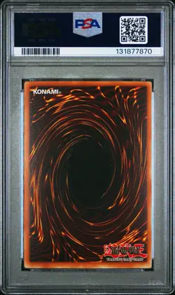 2003 Yu-Gi-Oh! Dark Ruler Ha Des Legacy of Darkness LOD 1st Edition Ultra PSA 8 - Image 2