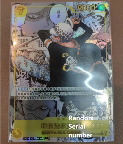 Trafalgar Law OP10-119 Parallel Alt Art Manga OP10 One Piece TCG Chinese NM - Image 1