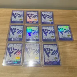 10Pcs One Piece Chinese Card Game 2nd Anniversary blue DON !! Card all NM - Image 1