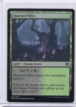 Haunted Mire Foil Dominaria United 248/281 LP Magic MTG DMU - Image 1