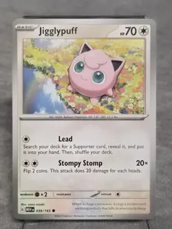 Jigglypuff 39/165 Common | 151 | Pokemon Card - Image 1