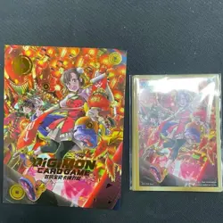 Digimon Card Game 2025 New Year Red Packet + Card Sleeve - Sealed - Chinese - Image 1