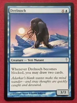 Magic The Gathering COLDSNAP DRELNOCH blue card MTG - Image 1