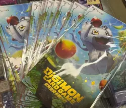 Digimon Card Game 2024 New Year Red Packet with Gammamon Promo 10 Pack - Image 1