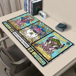 35x60cm Eldrazi Emrakul Kozilek Stained Glass MTG Playmat Trading Card Game TCG - Image 1