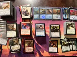 Mtg Magic SCARS OF MIRRODIN 90% Complete set Mint Unplayed 1000 Card Foils RARES - Image 1