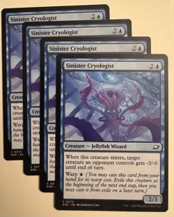 Sinister Cryologist x4 4x Edge of Eternities Playset MTG - Image 1