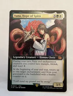 MTG: Yuna, Hope of Spira (Extended Art) Non Foil - Image 1