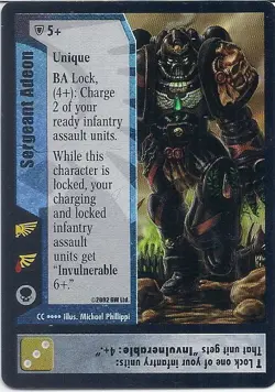 Warhammer 40K CCG Ultra Rare Foil Promo Cards, Sabertooth Games, PICK FROM LIST! - Image 4
