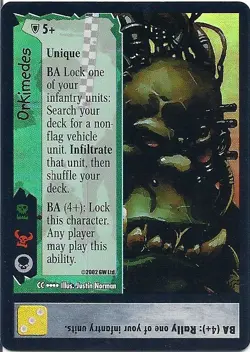 Warhammer 40K CCG Ultra Rare Foil Promo Cards, Sabertooth Games, PICK FROM LIST! - Image 5