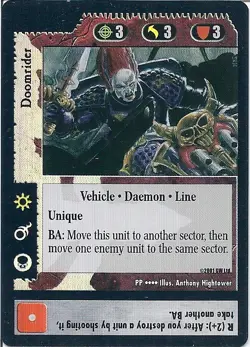 Warhammer 40K CCG Ultra Rare Foil Cards, Sabertooth Games, PICK FROM LIST! - Image 2