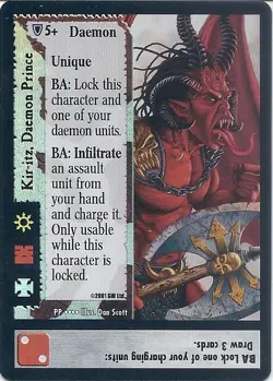 Warhammer 40K CCG Ultra Rare Foil Cards, Sabertooth Games, PICK FROM LIST! - Image 3