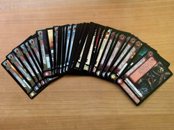 Warhammer 40K CCG Dark Millennium CCG OOP Rising Darkness Common Set, 40 Cards - Image 3