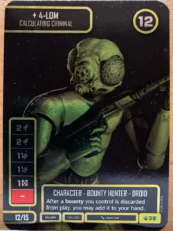 Star Wars Destiny CCG FFG Monochrome Foil Promo Cards, Pick From List, 2019 - Image 2