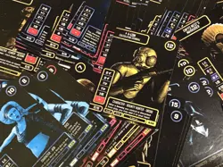 Star Wars Destiny CCG FFG Monochrome Non-Foil Promo Cards, Pick From List, 2019 - Image 1