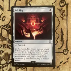 Sol Ring 284 NM Tales of Middle-earth Commander EC MTG NM Free Shipping - Image 1