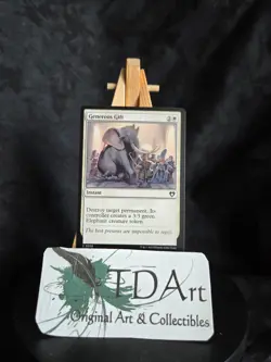 GENEROUS GIFT ~ LP/NM ~ MTG Magic- MH1 NEC -or- CMM - Image 3