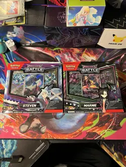 Pokemon Marnie Steven Rival Battle Deck Set of 2 SEALED NEW - Image 1