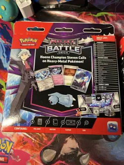 Pokemon Marnie Steven Rival Battle Deck Set of 2 SEALED NEW - Image 3