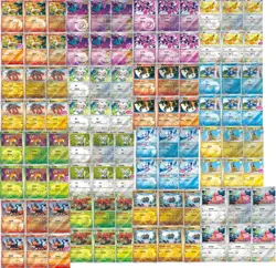 168 Pcs Pokemon Chinese Gem Pack Vol.4 1-Star ＆ 2-Star Set Collection CBB4C - Image 1