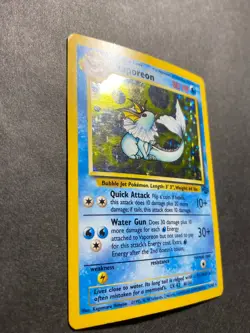 Vaporeon 12/64 Jungle Holo Pokemon TCG 1999 RARE - Image 3