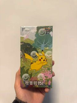 Pokemon TCG Pokemon S-Chinese 151C Collect 151 Journey Slim Booster Box Sealed - Image 1