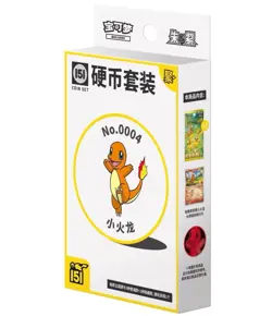 Pokemon TCG Game S-Chinese Collect 151 Gather Booster Coin Set Sealed Box Random - Image 1