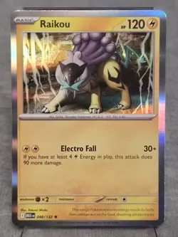 Raikou 048/132 Holo Rare - Pokemon TCG Mega Evolution - NM - Image 1