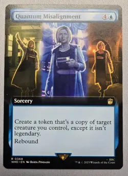 Quantum Misalignment - Extended Art - Universes Beyond: Doctor Who (WHO) -MTG LP - Image 1