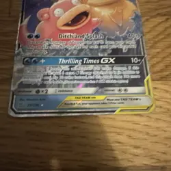 Pokemon TCG Slowpoke & Psyduck GX Tag Team 35/236 Unified Minds Ultra Rare LP/NM - Image 2