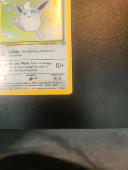 Pokemon TCG Wigglytuff Jungle 16/64 Holo Unlimited Holo Rare - Image 3