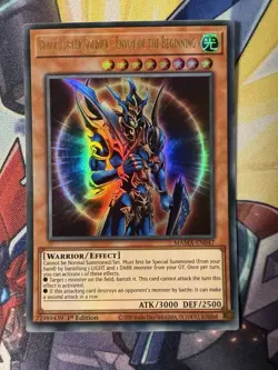 YuGiOh! Black Luster Soldier - Envoy Of The Beginning Ultra Rare MAMA-EN047 - Image 1