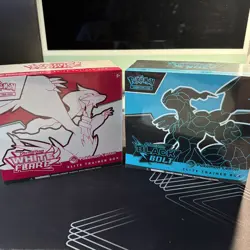 Black Bolt & White Flare Pokemon Center Elite Trainer Box PC ETB - New & Sealed - Image 1