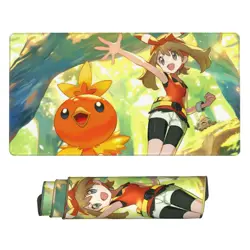 Torchic - Board Card Game Pokemon Playmat Game Mousepad Play Mat of TCG 3990 - Image 1